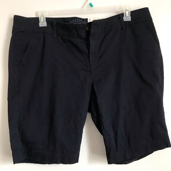 Arizona Navy Bermuda Shorts - Picture 1 of 4